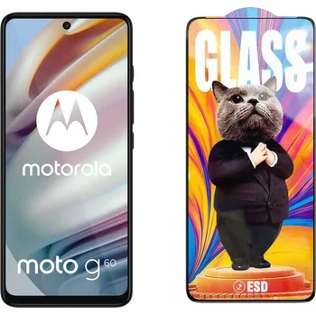 3D Ochranné tvrzené sklo na Motorola Moto G60 - Mr. Cat ESD