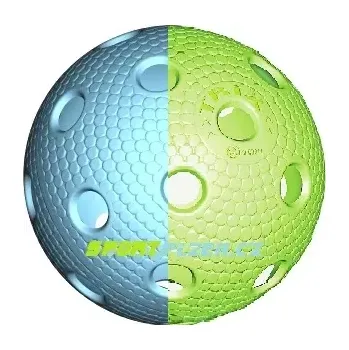 Florbalový míček Florbalový míček Trix - modro/zelený (míček Trix - modro/zelený 1 ks)