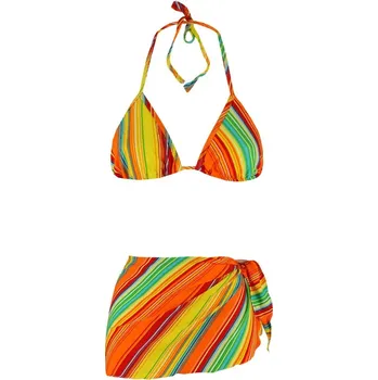 Dámské plavky Aqua H plavky se sukénkou XS oranžová