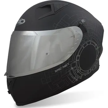 Helma na motorku XRC NET matt black vel. M