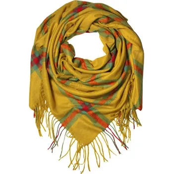 Šála Labe zimní šála hořčičová CHZ-313 žlutá