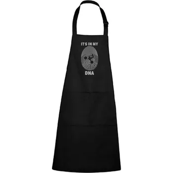 Kuchyňská zástěra DOBRÝ TRIKO Zástěra s potiskem Moto DNA Barva: Černá
