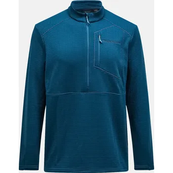 Pánská mikina MIKINA PEAK PERFORMANCE M TRAIL POLARTEC HALF ZIP INFINITY TEEL