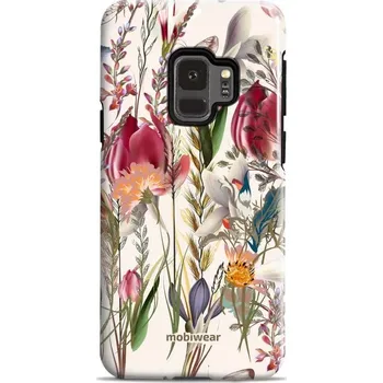 Pouzdro na mobilní telefon Odolný obal Mobiwear Elite Pro - Samsung Galaxy S9 - EP01E Rozkvetlá louka (Odolné pouzdro, obal kryt Mobiwear Elite Pro - maximální ochrana mobilu, zesílené hrany, přesné výřezy, pohodlné držení, odolná grafika, kvalitní materiály)