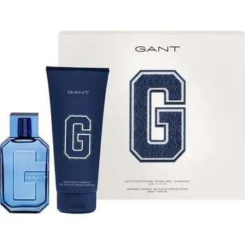 Kosmetická sada Gant Vánoční Set - EDT 50 ml + šampon na vlasy a tělo 200 ml Dárková sada