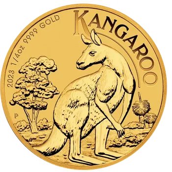 Perth Mint Zlatá investiční mince Kangaroo 1/4 Oz | 7,78 g