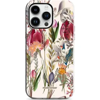 Pouzdro na mobilní telefon Odolný obal Mobiwear Elite Pro - Apple iPhone 14 Pro Max - EP01E Rozkvetlá louka (Odolné pouzdro, obal kryt Mobiwear Elite Pro - maximální ochrana mobilu, zesílené hrany, přesné výřezy, pohodlné držení, odolná grafika, kvalitní materiály)
