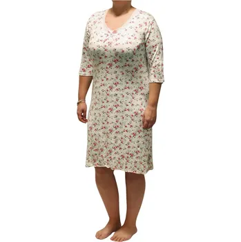 Dámské noční prádlo Bourbon košilka pro plné tvary - LUX XXL vícebarevná