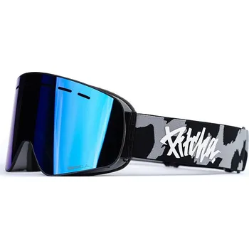 brýle Pitcha XC3 - Cheetah Black/Full Revo Blue one size
