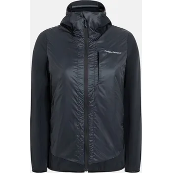Dámská větrovka BUNDA PEAK PERFORMANCE W RADIANCE HYBRID HOOD BLACK