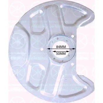 Brzdový kotouč Ochranný plech proti rozstřikování, brzdový kotouč AGB 9031OT10