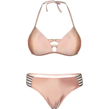 Dámské plavky Champagne Extra bikiny plavky S1038 M světle růžová