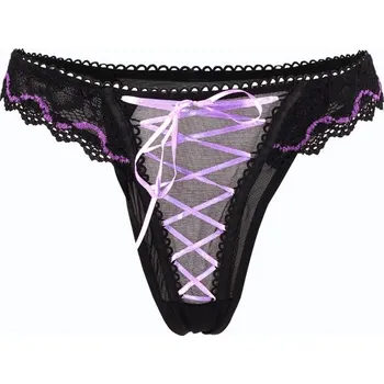 Body Nikoleta - svůdná tanga S černá