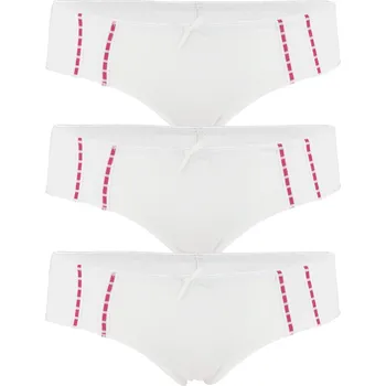 Kalhotky Brazilia Poquita nízké kalhotky C-195 - 3bal XL bílá