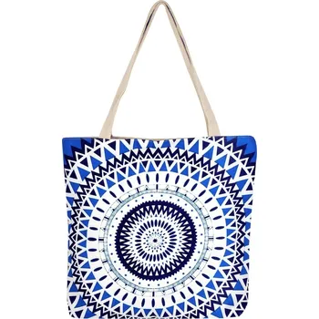 Dámské plavky Eden Mandala plážová kabelka modrá