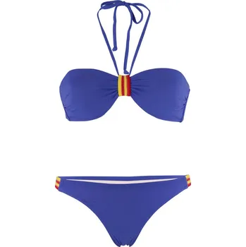 Dámské plavky Gezina vyztužené bikiny pro štíhlé ženy 2005 XL modrá