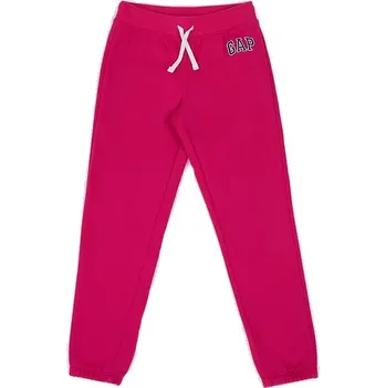 tepláky GAP V-Frch SLD Logo Jogger - Bright Claret 8 Years