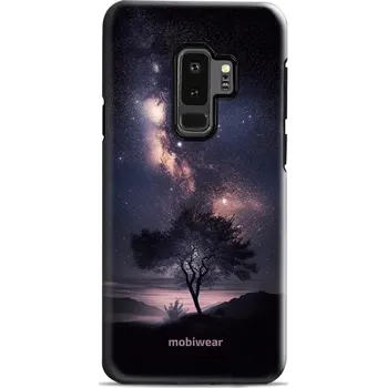Pouzdro na mobilní telefon Odolný obal Mobiwear Elite Pro - Samsung Galaxy S9 Plus - E005E Strom s galaxií (Odolné pouzdro, obal kryt Mobiwear Elite Pro - maximální ochrana mobilu, zesílené hrany, přesné výřezy, pohodlné držení, odolná grafika, kvalitní materiály)