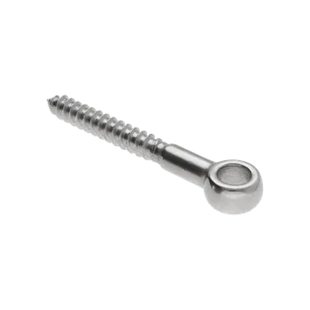 Zábradlí KOVIAN, s.r.o. Úchyt do dreva pre držiak lanka, oko ø10.5mm, brúsená nerez K320 /AISI304