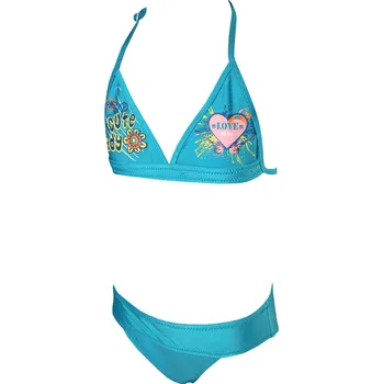 Dámské plavky Anet Girls dvojdílné plavky 3-4 roky modrá