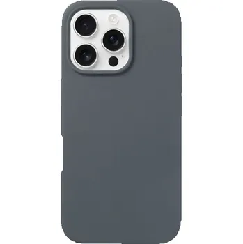 Pouzdro na mobilní telefon Silikonový kryt pro iPhone 16 Pro - šedý