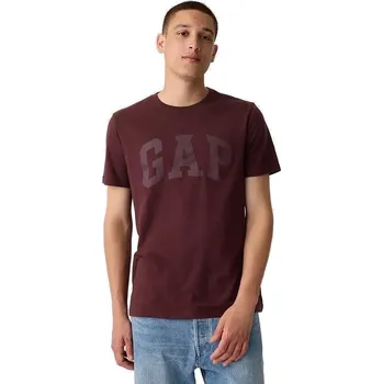 Pánské tričko tričko GAP Logo GAP Basic - Noir Red 796 XL