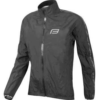 Cyklistická bunda Force bunda X45 neprofuk, černá - XL