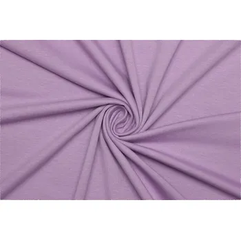 Bavlněný úplet - Fialový 185 cm šíře