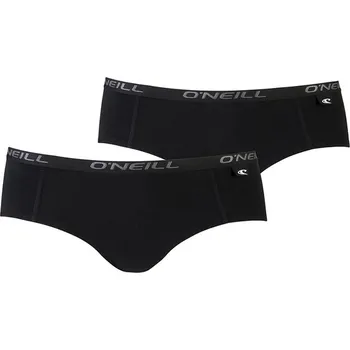 Kalhotky Dámské Kalhotky O'NEILL WOMEN HIPSTER PLAIN 2PK 801022-6969P – Černá S
