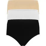 Shape stahovací kalhoty s vysokým pasem YW6007 - 3ks XL vícebarevná