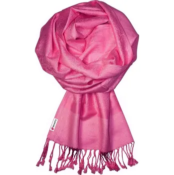Šála Radbuza luxusní dámská šála fuchsiová růžová