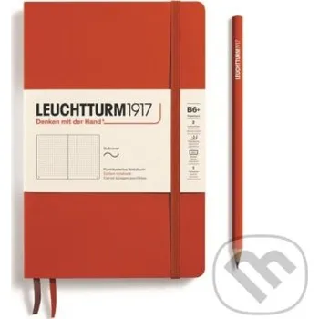Záložka Leuchtturm1917 Zápisník Fox Red Softcover B6+ tečkovaný - Leuchtturm1917 Leuchtturm1917