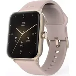 Hama 6010, smart hodinky, GPS, telefonování, voděodolné IP68/3 ATM, Siri/Google Assistant, růžové