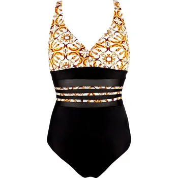 Dámské plavky Hilda Color jednodílné plavky AG88141 L bílá