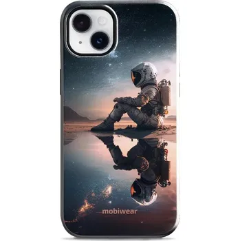 Pouzdro na mobilní telefon Odolný obal Mobiwear Elite Pro - Apple iPhone 14 Plus - E003E Astronaut na samotce (Odolné pouzdro, obal kryt Mobiwear Elite Pro - maximální ochrana mobilu, zesílené hrany, přesné výřezy, pohodlné držení, odolná grafika, kvalitní materiály)