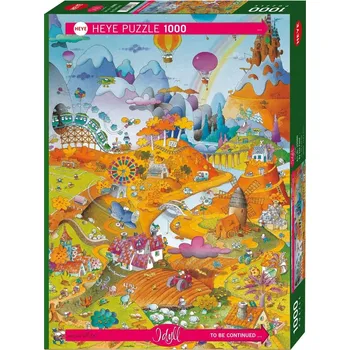 Puzzle HEYE Puzzle Cartoon Classics: Idylka u pole 1000 dílků