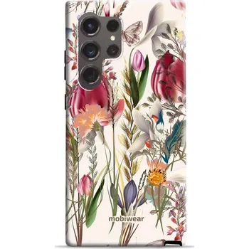 Pouzdro na mobilní telefon Odolný obal Mobiwear Elite Pro - Samsung Galaxy S24 Ultra - EP01E Rozkvetlá louka (Odolné pouzdro, obal kryt Mobiwear Elite Pro - maximální ochrana mobilu, zesílené hrany, přesné výřezy, pohodlné držení, odolná grafika, kvalitní materiály)
