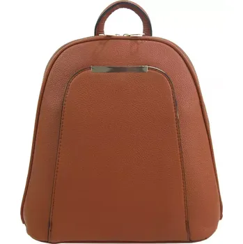 Městský batoh Jessica Bags Elegantní menší dámský batůžek / kabelka hnědá