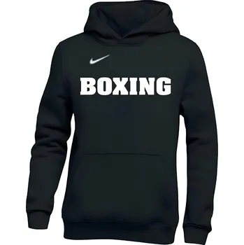 Oblečení pro bojové sporty Mikina Nike Boxing WM - černá / bílá