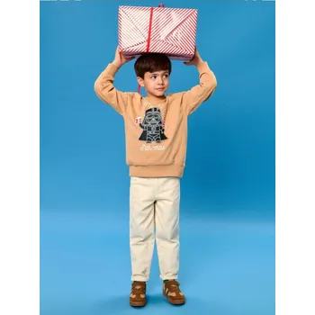 Oblečení a móda Sinsay - Mikina Star Wars - béžová - 935CF-08X - 935CF-08X-134-1