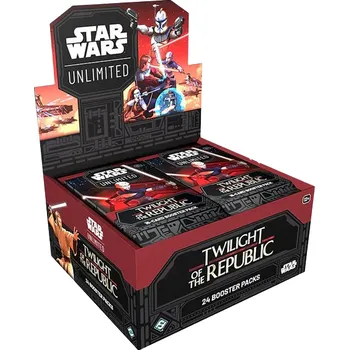 Desková hra Karetní hra Star Wars: Unlimited - Twilight of the Republic Booster Box (24 boosterů)