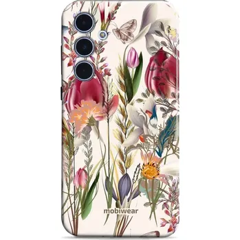 Pouzdro na mobilní telefon Odolný obal Mobiwear Elite Pro - Samsung Galaxy A35 5G - EP01E Rozkvetlá louka (Odolné pouzdro, obal kryt Mobiwear Elite Pro - maximální ochrana mobilu, zesílené hrany, přesné výřezy, pohodlné držení, odolná grafika, kvalitní materiály)