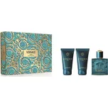 Versace Eros Set - EDP 50 ml + sprchový gel 50 ml + balzám po holení 50 ml Dárková sada