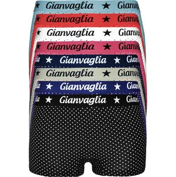 Kalhotky Ellen dámské kalhotky s nohavičkou - 5bal M vícebarevná