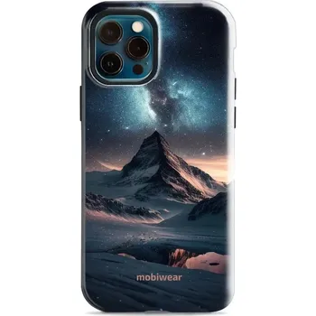 Pouzdro na mobilní telefon Odolný obal Mobiwear Elite Pro - Apple iPhone 12 / 12 Pro - E006E Hora s hvězdnou oblohou (Odolné pouzdro, obal kryt Mobiwear Elite Pro - maximální ochrana mobilu, zesílené hrany, přesné výřezy, pohodlné držení, odolná grafika, kvalitní materiály)