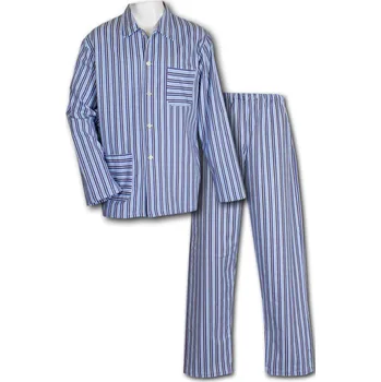 Pánské oblečení LUIZ Pánské pyžamo na knoflíky -Flanelové- Jirka 133 Velikost: 58