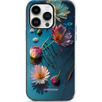 Pouzdro na mobilní telefon Odolný obal Mobiwear Elite Pro - Apple iPhone 14 Pro Max - E013E Květy na hladině (Odolné pouzdro, obal kryt Mobiwear Elite Pro - maximální ochrana mobilu, zesílené hrany, přesné výřezy, pohodlné držení, odolná grafika, kvalitní materiály)