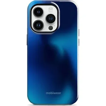 Pouzdro na mobilní telefon Odolný obal Mobiwear Elite Pro - Apple iPhone 14 Pro - EP68E Modrý odstín (Odolné pouzdro, obal kryt Mobiwear Elite Pro - maximální ochrana mobilu, zesílené hrany, přesné výřezy, pohodlné držení, odolná grafika, kvalitní materiály)