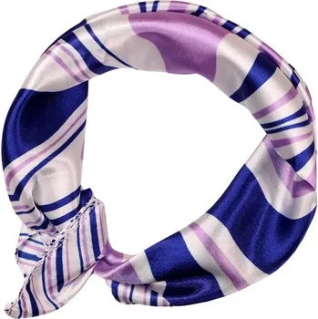 Šátek Marija Violet šátek na krk letuška fialová