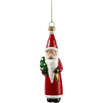 Vánoční ozdoba Vánoční ozdoba Santa 1ks, 13,5x4x4 cm - Santa